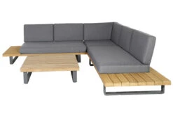 OUTFLEXX Ecklounge, Teakoptik/anthrazit, Aluminium/Akazie, Für 5 Personen, Inkl. Polster 8 OUTFLEXX Ecklounge, Teakoptik/anthrazit, Aluminium/Akazie, Für 5 Personen, Inkl. Polster -MBM Verkäufe 3 18848.jpg