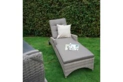 Ploß Rabida Comfort Rollliege, Champagner-meliert, Polyrattan, 198x68x44cm, Verstellbar, Hohe Sitzhöhe -MBM Verkäufe 3 20165.jpg