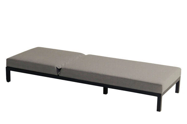 HARTMAN Eva Loungeliege, Flanelle, Sunbrella, 195 X 70 X 31 Cm, Rückenlehne Verstellbar 3 HARTMAN Eva Loungeliege, Flanelle, Sunbrella, 195 X 70 X 31 Cm, Rückenlehne Verstellbar – Bild 3