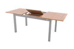 DOPPLER Expert Esstisch, Silber/Holzoptik, Aluminium, 150-210x90 Cm, Ausziehbar -MBM Verkäufe 3 20899.jpg