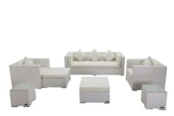 OUTFLEXX Loungemöbel-Set, Weiß, Polyrattan, Für 6 Personen, Inkl. Kaffeetisch, Wasserfeste Kissenbox -MBM Verkäufe 3 7174 BOX B.jpg