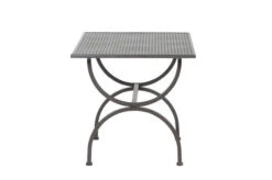 MBM Romeo Esstisch, Marone, Schmiedeeisen Verzinkt,pulverbeschichtet, 125x75x73 Cm -MBM Verkäufe 4 10900 3.jpg