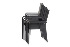 VILLANA Gartenstuhl, Anthrazit/grau, Aluminium/Textil, 58 X 57 X 90 Cm, Stapelbar 9 VILLANA Gartenstuhl, Anthrazit/grau, Aluminium/Textil, 58 X 57 X 90 Cm, Stapelbar -MBM Verkäufe 4 13403.jpg
