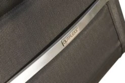 OUTFLEXX Freischwinger, Schwarz, Edelstahl/Textilene, Padded, Armlehnen Aus FSC-Teakholz -MBM Verkäufe 4 13488.jpg