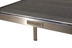 OUTFLEXX Stuhl, Silber, Edelstahl/Textilene, Padded, Armlehnen Aus FSC-Teakholz, 62x56,5x86cm -MBM Verkäufe 4 13515.jpg