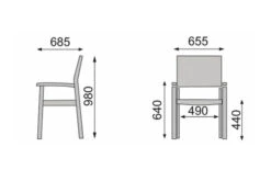 Kettler BasicPlus 4er-Set Stapelsessel, Anthrazit/anthrazit, 0301205-7000 -MBM Verkäufe 4 13699.jpg