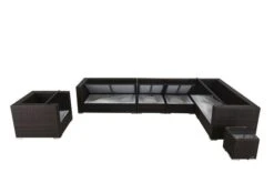 OUTFLEXX Loungemöbel-Set, Braun Marmoriert, Polyrattan, 8 Pers, Wasserfeste Kissenbox -MBM Verkäufe 4 16067 BOX A.jpg