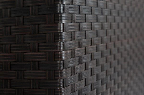 OUTFLEXX Loungemöbel-Set, Braun, Polyrattan, 5 Personen, Wasserfeste Kissenbox 4 OUTFLEXX Loungemöbel-Set, Braun, Polyrattan, 5 Personen, Wasserfeste Kissenbox – Bild 4