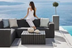 OUTFLEXX Bite Loungeset, Sooty, Alu/Sunbrella, 5 Personen, 2 Kaffeetische, Je 90 X 45 X 35 Cm -MBM Verkäufe 4 18519.jpg