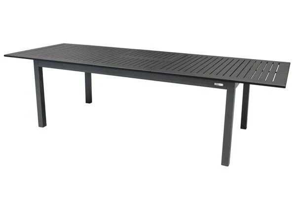 DOPPLER Expert Esstisch, Anthrazit/schwarz, Aluminium, 220-280 X 100 Cm, Ausziehbar 1 DOPPLER Expert Esstisch, Anthrazit/schwarz, Aluminium, 220-280 X 100 Cm, Ausziehbar