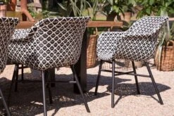 HARTMAN Delphine Armlehnensessel, Schwarz/weiß, Alu/Kunststoff -MBM Verkäufe 4 18696.jpg