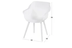 HARTMAN Sophie Studio Armlehnensessel, Royal White, Alu / Kunststoff, 59 X 62 X 84 Cm -MBM Verkäufe 4 19028.jpg