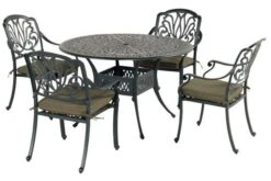 HARTMAN Amalfi Tisch, Dunkelgrün, Alu-Guss, Ø120cm -MBM Verkäufe 4 20137.jpg