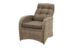 Ploß Rabida Comfort Dining / Lounge Sessel, Champagner-meliert, Polyrattan, 73x85x112 Cm, Verstellbar -MBM Verkäufe 4 20162.jpg