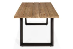 OUTFLEXX Esstisch, Dark Grey/natur, Alu/recycled FSC®-Teak, 240x100x76cm, Rustikal Gebürstet -MBM Verkäufe 4 20316.jpg