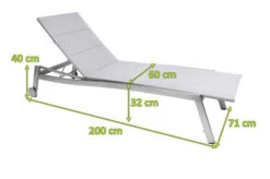 STERN Allround Rollenliege, Silber, Edelstahl/Textil, 200x71x40 Cm, Gepolstert, Verstellbare Rückenlehne 7 STERN Allround Rollenliege, Silber, Edelstahl/Textil, 200x71x40 Cm, Gepolstert, Verstellbare Rückenlehne -MBM Verkäufe 4 21911.jpg