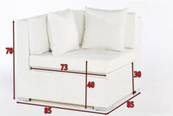 OUTFLEXX Eckelement, Weiß, Polyrattan, Inkl. Polster Und Kissen, Wasserfeste Kissenbox -MBM Verkäufe 4 2511 6 BOX.jpg