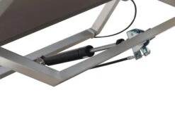 OUTFLEXX Rollliege, Taupe, Edelstahl/Textilene, Verstellbare Rückenlehne, 212x71x36cm -MBM Verkäufe 4 7100 4.jpg