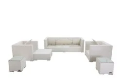OUTFLEXX Loungemöbel-Set, Weiß, Polyrattan, Für 6 Personen, Wasserfeste Kissenbox -MBM Verkäufe 4 7174 BOX A.jpg