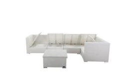 OUTFLEXX Loungemöbel Polyrattan, Weiß, Für 5 Personen, Inkl. Loungetisch, Wasserfeste Kissenbox -MBM Verkäufe 4 7175 BOX D.jpg