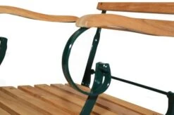 Ploß Verona Klappstuhl, Natur/grün, FSC Teak/Eisen, Mit Armlehnen -MBM Verkäufe 5 12869.jpg