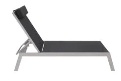 VILLANA Gartenliege, Silber/schwarz, Aluminium/Textil, 198 X 60 X 32 Cm, Verstellbar 14 VILLANA Gartenliege, Silber/schwarz, Aluminium/Textil, 198 X 60 X 32 Cm, Verstellbar -MBM Verkäufe 5 13400.jpg