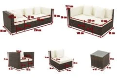 OUTFLEXX Loungemöbel-Set, Braun Marmoriert, Polyrattan, 8 Pers, Wasserfeste Kissenbox -MBM Verkäufe 5 16067 BOX A.jpg