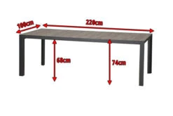 SIENA GARDEN Silva Diningtisch, Anthrazit/washed Grey, Alu/Keramik, 220x100cm 13 SIENA GARDEN Silva Diningtisch, Anthrazit/washed Grey, Alu/Keramik, 220x100cm -MBM Verkäufe 5 16602.jpg