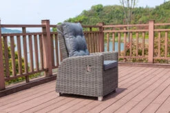 OUTFLEXX Dining Sessel, Grau, Polyrattan, 74 X 83 X 110 Cm, Rückenlehne Stufenlos Verstellbar 11 OUTFLEXX Dining Sessel, Grau, Polyrattan, 74 X 83 X 110 Cm, Rückenlehne Stufenlos Verstellbar -MBM Verkäufe 5 18911.jpg