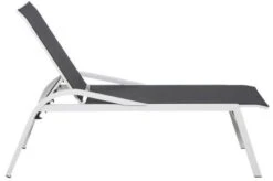 SIENA GARDEN Milos Stapelliege, Aluminium/Ranotex, 194 X 64 X 48 Cm -MBM Verkäufe 5 19582 3.jpg