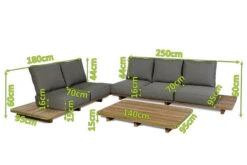 OUTFLEXX Loungemöbel, Natur, Recycled FSC®-Teak, 5 Sitzplätze, Inkl. Kissen -MBM Verkäufe 5 20304.jpg