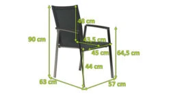 STERN New Top Stapelsessel, Silber/karbon, Edelstahl/Textil/Aluminiumarmlehnen, 63x57x90 Cm, Stapelbar -MBM Verkäufe 5 21908.jpg