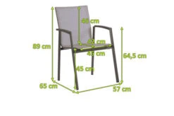 STERN New Top Stapelsessel, Anthrazit/silber, Aluminium/Textil, 65x57x89 Cm, Pulverbeschichtet, Stapelbar -MBM Verkäufe 5 21912.jpg