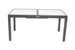 VILLANA Ausziehtisch, Anthrazit/weiß, Aluminium/Sicherheitsglas, 160/220 X 90 X 75 Cm 14 VILLANA Ausziehtisch, Anthrazit/weiß, Aluminium/Sicherheitsglas, 160/220 X 90 X 75 Cm -MBM Verkäufe 6 13395 1.jpg