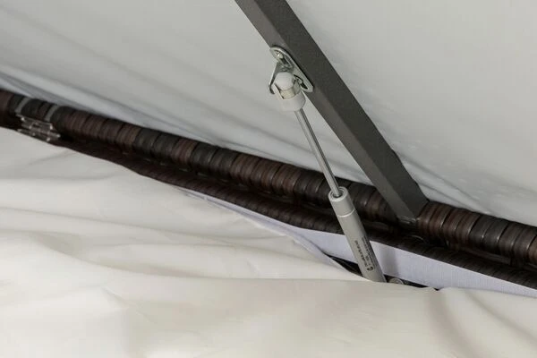 OUTFLEXX Loungemöbel-Set, 5 Pers, Braun Marmoriert, Polyrattan, Wasserfeste Kissenbox, Inkl. Loungetisch 6 OUTFLEXX Loungemöbel-Set, 5 Pers, Braun Marmoriert, Polyrattan, Wasserfeste Kissenbox, Inkl. Loungetisch – Bild 6