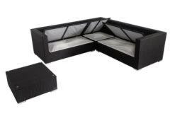OUTFLEXX Loungemöbel-Set, Schwarz, Polyrattan, 6 Personen, Wasserfeste Kissenbox -MBM Verkäufe 6 18229 BOX A.jpg