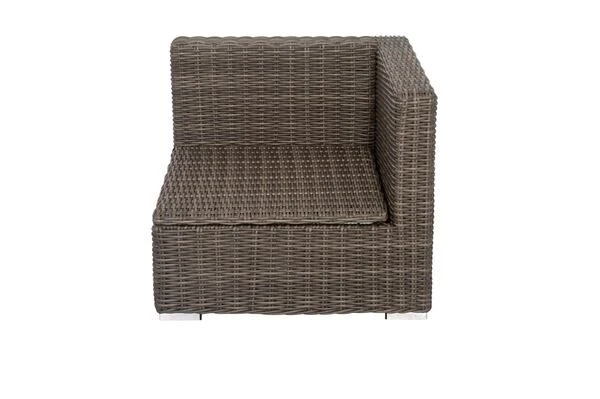 OUTFLEXX Eckelement Links, Grau, Polyrattan, 82 X 82 X 70 Cm, Verstellbare Sitzfläche, Wasserfeste Kissenbox 6 OUTFLEXX Eckelement Links, Grau, Polyrattan, 82 X 82 X 70 Cm, Verstellbare Sitzfläche, Wasserfeste Kissenbox – Bild 6
