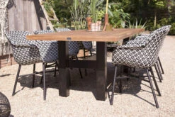 HARTMAN Delphine Armlehnensessel, Schwarz/weiß, Alu/Kunststoff -MBM Verkäufe 6 18696.jpg