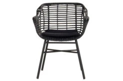 HARTMAN Cecilia Diningsessel, Schwarz, Alu / Polyrattan, 62 X 62 X 84 Cm -MBM Verkäufe 6 20444.jpg
