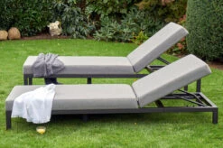 HARTMAN Eva Loungeliege, Flanelle, Sunbrella, 195 X 70 X 45 Cm, Rückenlehne Verstellbar, Hohe Liegefläche 21 HARTMAN Eva Loungeliege, Flanelle, Sunbrella, 195 X 70 X 45 Cm, Rückenlehne Verstellbar, Hohe Liegefläche -MBM Verkäufe 6 20467.jpg