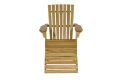 Ploß Adirondack Sessel, Teakoptik, FSC®-Akazienholz, 73x89x88 Cm, Mit Hocker 50x51x33,5 Cm -MBM Verkäufe 6 21056.jpg