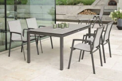 STERN New Top Stapelsessel, Anthrazit/silber, Aluminium/Textil, 65x57x89 Cm, Pulverbeschichtet, Stapelbar -MBM Verkäufe 6 21912.jpg