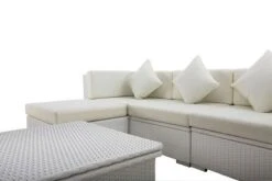 OUTFLEXX Loungemöbel-Set, Weiß, Polyrattan, Für 5 Personen, Inkl. Loungetisch, Wasserfeste Kissenbox 18 OUTFLEXX Loungemöbel-Set, Weiß, Polyrattan, Für 5 Personen, Inkl. Loungetisch, Wasserfeste Kissenbox -MBM Verkäufe 6 2523 BOX D.jpg