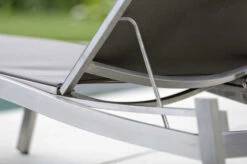 STERN Allround Rollenliege, Silber/taupe, Edelstahl/Textil, 200x71x38 Cm, Verstellbare Rückenlehne -MBM Verkäufe 7 15897 1.jpg