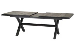 SIENA GARDEN Sincro Ausziehtisch, Anthrazit/natur-grau, Alu/Keramik, 205/265x103 Cm -MBM Verkäufe 7 16598.jpg