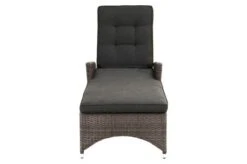 Ploß Rocking Comfort Rollliege, Grau/braun-meliert, Polyrattan, 195x65x42cm, Verstellbar, Hohe Sitzhöhe -MBM Verkäufe 7 18208.jpg