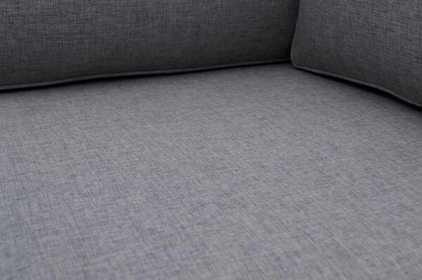 OUTFLEXX Loungemöbel, Silber/grau, Edelstahl/FSC-Teakholz/Textil, Für 2 Personen, Liegefunktion 7 OUTFLEXX Loungemöbel, Silber/grau, Edelstahl/FSC-Teakholz/Textil, Für 2 Personen, Liegefunktion – Bild 7