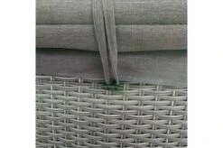 OUTFLEXX Fontana Loungebett, Grau, Polyrattan, Doppel-halbrund, Mit Unterschiebbaren Hockern, Dach Klappbar -MBM Verkäufe 7 18545.jpg