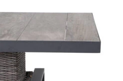 SIENA GARDEN Corido Lifttisch, Charcoal, Alu / Gardino®-Geflecht, 130x75x47-71 Cm, Stufenlos Verstellbar -MBM Verkäufe 7 20210.jpg