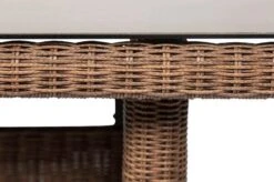 OUTFLEXX Dining Tisch, Hellbraun, Polyrattan, 220 X 100 Cm, Tischplatte Spraystone, 6mm -MBM Verkäufe 7 20677.jpg